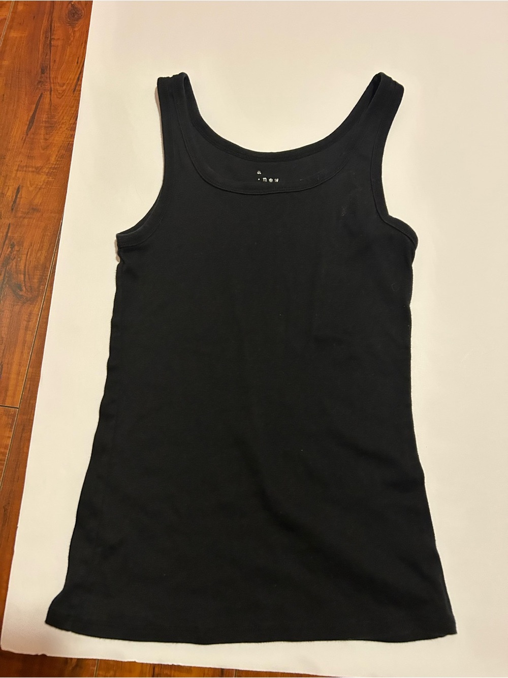 a new day Black Scoop Neck Tank Top